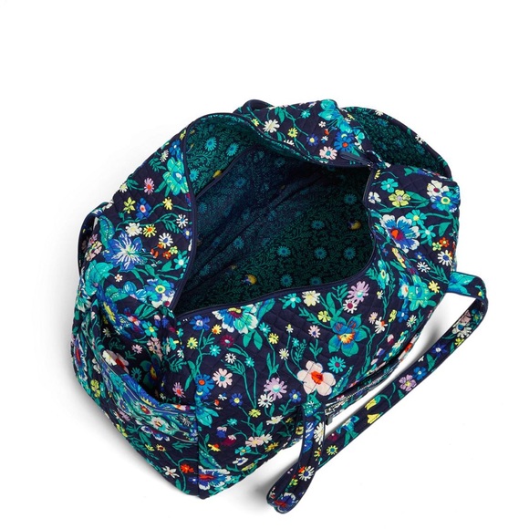 Vera Bradley Large Duffel in Moonlight Garden - Picture 3 of 6